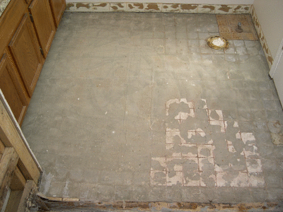 Cracked Floor Substrate